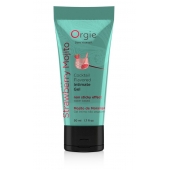Съедобный интимный гель Orgie Lube Tube Cocktail Strawberry Mojito - 50 мл. - ORGIE - купить с доставкой в Ельце