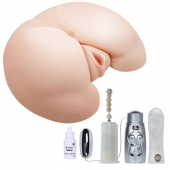 Вибрирующий мастурбатор-попка с ротацией и пультом управления - Baile - в Ельце купить с доставкой