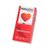Презервативы Masculan Sensitive plus - 10 шт. - Masculan - купить с доставкой в Ельце