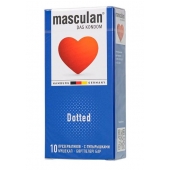 Презервативы с пупырышками Masculan Dotted - 10 шт. - Masculan - купить с доставкой в Ельце