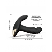 Черный вибромассажер простаты Multi P-Joy с 3 моторами - Dorcel - в Ельце купить с доставкой