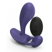 Темно-синий вибромассажер Witty P G Vibrator with Remote Control - Love to Love - в Ельце купить с доставкой