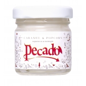 Массажная свеча Caramel   Popcorn - 35 мл. - Pecado - купить с доставкой в Ельце