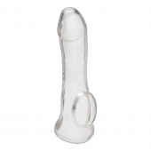 Прозрачная насадка на пенис Transparent Penis Enhancing Sleeve Extension - 15,9 см. - BlueLine - в Ельце купить с доставкой