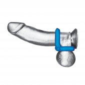 Комплект из 2 эрекционных колец-восьмерок 2-Pack Duo Cock And Ball Stamina Enhancement Ring - BlueLine - в Ельце купить с доставкой