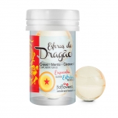 Интимный гель Esferas do Dragao Hot Ball с охлаждающе-разогревающим эффектом (2 шарика по 3 гр.) - HotFlowers - купить с доставкой в Ельце