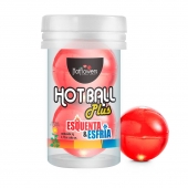 Лубрикант на масляной основе Hot Ball Plus с охлаждающе-разогревающим эффектом (2 шарика по 3 гр.) - HotFlowers - купить с доставкой в Ельце