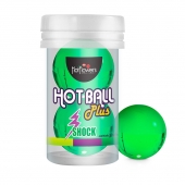 Лубрикант на силиконовой основе Hot Ball Plus с покалывающим эффектом (2 шарика по 3 гр.) - HotFlowers - купить с доставкой в Ельце