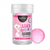 Лубрикант на силиконовой основе с эффектом вибрации Xana Loka Hot Ball (2 шарика по 3 гр.) - HotFlowers - купить с доставкой в Ельце