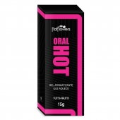 Гель для оральных ласк Oral Hot с согревающим эффектом - 15 гр. - HotFlowers - купить с доставкой в Ельце