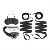Эротический набор 4PC Bondage Bed Strap   Flogger Kit - Lux Fetish - купить с доставкой в Ельце