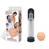 Автоматическая вакуумная помпа-мастурбатор Blowjob Auto Sucker Penis Enlarger Pump - Lux Fetish - в Ельце купить с доставкой