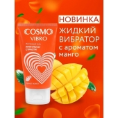 Возбуждающий интимный гель Cosmo Vibro с ароматом манго - 50 гр. - Биоритм - купить с доставкой в Ельце