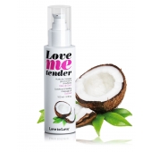 Съедобное согревающее массажное масло Love Me Tender Cocos с ароматом кокоса - 100 мл. - Love to Love - купить с доставкой в Ельце