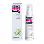 Силиконовый лубрикант 2-в-1 Touch My Body с ароматом моной - 100 мл. - Love to Love - купить с доставкой в Ельце
