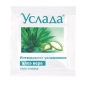 Гель-смазка «Услада с алоэ» - 3 гр. - Биоритм - купить с доставкой в Ельце