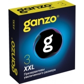 Презервативы увеличенного размера Ganzo XXL - 3 шт. - Ganzo - купить с доставкой в Ельце