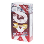 Ароматизированные презервативы Sagami Xtreme COLA - 10 шт. - Sagami - купить с доставкой в Ельце