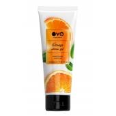 Лубрикант на водной основе OYO Aroma Gel Orange с ароматом апельсина - 75 мл. - OYO - купить с доставкой в Ельце