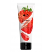 Лубрикант на водной основе OYO Aroma Gel Strawberry с ароматом клубники - 75 мл. - OYO - купить с доставкой в Ельце