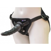 Комплект из трусиков Harness и двух насадок - 20,5 и 18 см. - LOVETOY (А-Полимер) - купить с доставкой в Ельце