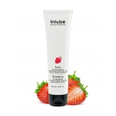 Лубрикант на водной основе Nuei Inlube с алоэ вера и ароматом клубники - 100 мл. - Nuei cosmetics - купить с доставкой в Ельце
