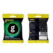 Ультратонкие презервативы Ganzo Ultra thin в мягкой упаковке - 3 шт. - Ganzo - купить с доставкой в Ельце