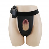 Полый вибрострапон на регулируемых трусиках Draven - 17,5 см. - Baile - купить с доставкой в Ельце