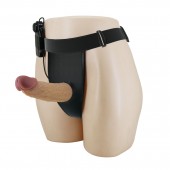 Полый вибрострапон на регулируемых трусиках Draven - 17,5 см. - Baile - купить с доставкой в Ельце