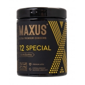 Презервативы с точками и рёбрами MAXUS Special - 12 шт. - Maxus - купить с доставкой в Ельце