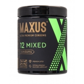 Презервативы MAXUS Mixed - 12 шт. - Maxus - купить с доставкой в Ельце
