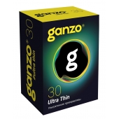 Супертонкие презервативы Ganzo Ultra thin - 30 шт. - Ganzo - купить с доставкой в Ельце