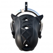 Черный замок верности Extreme Silicone Cock Blocker - Pipedream - купить с доставкой в Ельце