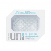 Прозрачный мастурбатор-стимулятор Tenga Uni Diamond - Tenga - в Ельце купить с доставкой