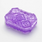 Фиолетовый мастурбатор-стимулятор Tenga Uni Amethyst - Tenga - в Ельце купить с доставкой