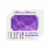 Фиолетовый мастурбатор-стимулятор Tenga Uni Amethyst - Tenga - в Ельце купить с доставкой