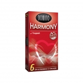 Гладкие презервативы Domino Harmony - 6 шт. - Domino - купить с доставкой в Ельце