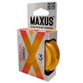 Презервативы анатомической формы Maxus Sensual - 3 шт. - Maxus - купить с доставкой в Ельце