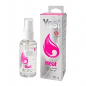 Возбуждающая силиконовая вагинальная смазка Yes Heat - 50 мл. - Sitabella - купить с доставкой в Ельце