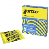 Классические презервативы с обильной смазкой Ganzo Classic - 3 шт. - Ganzo - купить с доставкой в Ельце