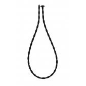 Черный уретральный массажер Glide Small - 30 см. - Lola Games - купить с доставкой в Ельце