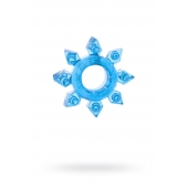 Голубая гелевая насадка-звезда - Toyfa Basic - в Ельце купить с доставкой