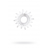 Прозрачное гелевое эрекционное кольцо-солнце - Toyfa Basic - в Ельце купить с доставкой