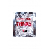 Прозрачное эрекционное кольцо с вибратором  и подхватом - Toyfa Basic - в Ельце купить с доставкой