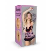 Двусторонний мастурбатор Misha Maver - 22 см. - ФлешНаш - в Ельце купить с доставкой