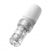 Белый автоматический мастурбатор Extra Sauce - Sauce - в Ельце купить с доставкой