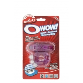 Фиолетовое эрекционное виброкольцо OWOW PURPLE - Screaming O - в Ельце купить с доставкой