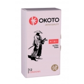 Тонкие презервативы OKOTO Ultra Thin - 12 шт. - Sitabella - купить с доставкой в Ельце