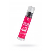 Массажное масло 2-в-1 с разогревающим эффектом и вкусом клубники со сливками - 50 мл. - Secret Play - купить с доставкой в Ельце