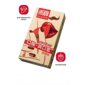 Презервативы Elasun Strawberry с аромато клубники - 10 шт. - Elasun - купить с доставкой в Ельце